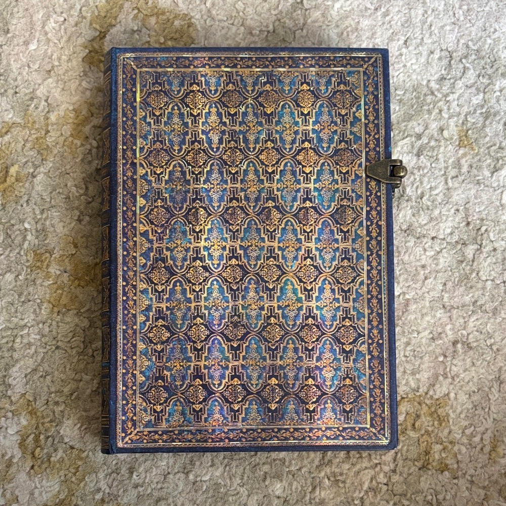 Elegant Blue and Gold Journal paperblanks